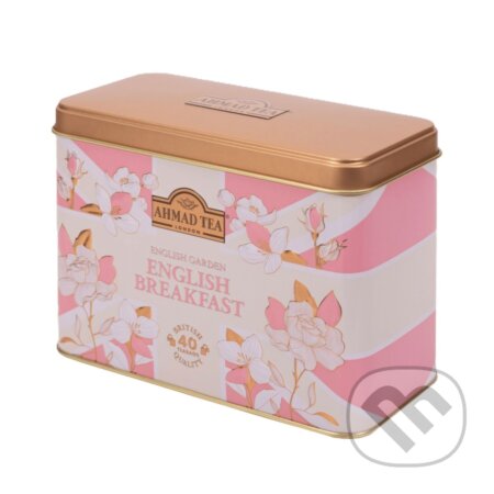Kávy a čaje: Garden Caddy English Breakfast | 40 vrecúšok (s úväzkom) (AHMAD TEA). AHMAD TEA, 2026 Kávy a čaje: Garden Caddy English Breakfast | 40 vrecúšok (s úväzkom) (AHMAD TEA). AHMAD TEA, 2026