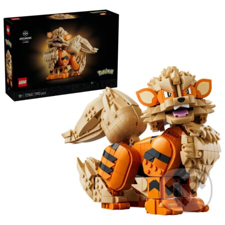 Společenská hra: LEGO® Pokémon™ 72160 Arcanine (LEGO). LEGO, 2026 Společenská hra: LEGO® Pokémon™ 72160 Arcanine (LEGO). LEGO, 2026