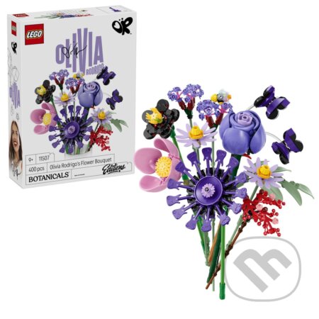 Společenská hra: LEGO® Botanicals 11507 Kytička Olivie Rodrigo (LEGO). LEGO, 2026 Společenská hra: LEGO® Botanicals 11507 Kytička Olivie Rodrigo (LEGO). LEGO, 2026