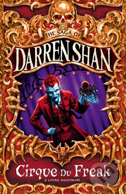 Kniha: Cirque Du Freak (Darren Shan). HarperCollins, 2009 Kniha: Cirque Du Freak (Darren Shan). HarperCollins, 2009