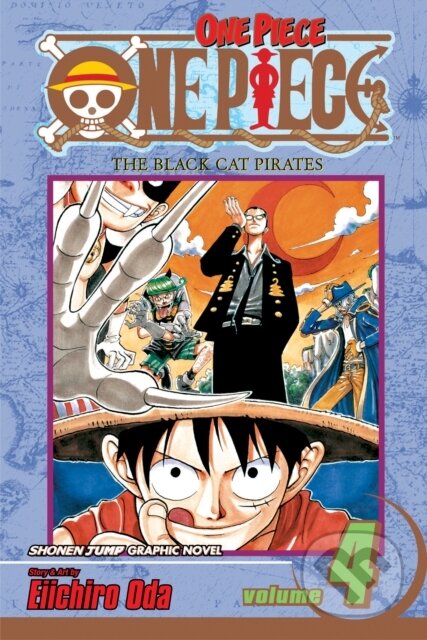 Kniha: One Piece 4 (Eiichiro Oda). Viz Media, 2004 Kniha: One Piece 4 (Eiichiro Oda). Viz Media, 2004