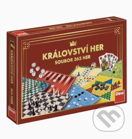Společenská hra: Království her (Dino). Dino, 2026 Společenská hra: Království her (Dino). Dino, 2026