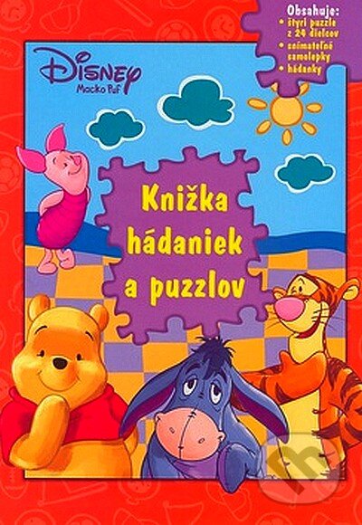Kniha: Knižka hádaniek a puzzlov - Macko Puf (Egmont SK). Egmont SK, 2007 Kniha: Knižka hádaniek a puzzlov - Macko Puf (Egmont SK). Egmont SK, 2007