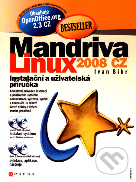 Kniha: Mandriva Linux 2008 CZ (Ivan Bíbr). Computer Press, 2007 Kniha: Mandriva Linux 2008 CZ (Ivan Bíbr). Computer Press, 2007