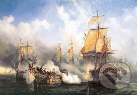 Kópia: The Redoutable at Trafalgar, Auguste Etienne Francois Mayer, Castorland