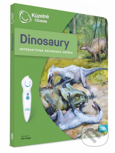Kniha: Kúzelné čítanie: Dinosaury (Albi). Albi, 2018 Kniha: Kúzelné čítanie: Dinosaury (Albi). Albi, 2018
