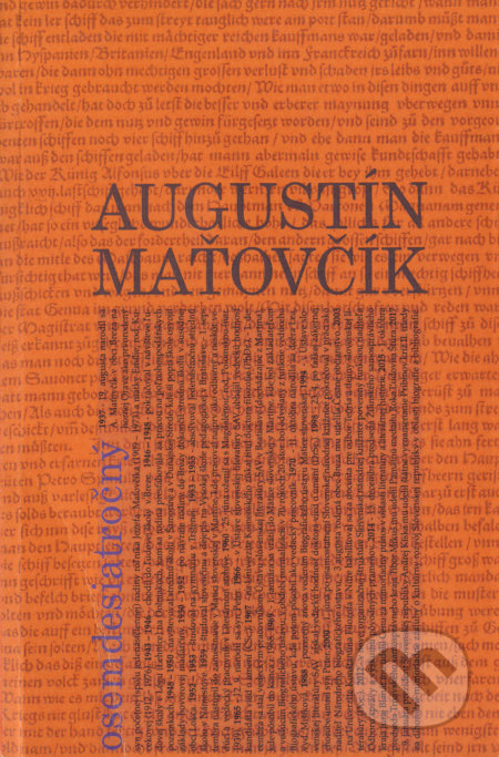 Kniha: Osemdesiatročný (Augustín Maťovčík). Stavebniny Marián Grígeľ, 2017 Kniha: Osemdesiatročný (Augustín Maťovčík). Stavebniny Marián Grígeľ, 2017