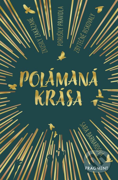 Kniha: Polámaná krása (Sara Barnard). Nakladatelství Fragment, 2018 Kniha: Polámaná krása (Sara Barnard). Nakladatelství Fragment, 2018