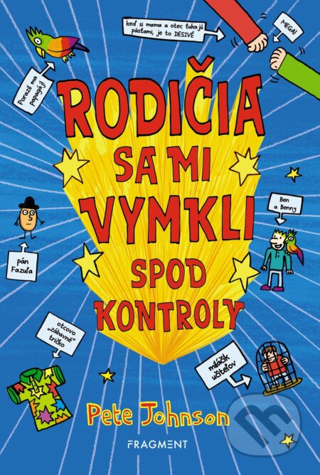 Kniha: Rodičia sa mi vymkli spod kontroly (Pete Johnson). Fragment, 2018 Kniha: Rodičia sa mi vymkli spod kontroly (Pete Johnson). Fragment, 2018