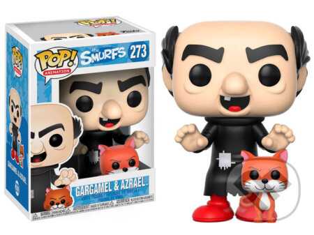 Funko POP! Animation The Smurfs: Gargamel with Azrael Vinyl Figure (Funko). Funko, 2018 Funko POP! Animation The Smurfs: Gargamel with Azrael Vinyl Figure (Funko). Funko, 2018
