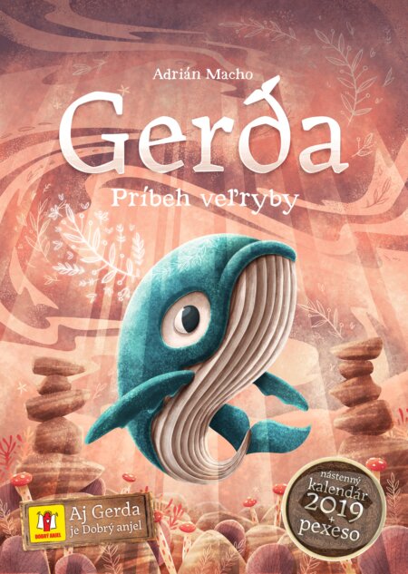 Gerda - Nástenný kalendár 2019 + pexeso (Adrián Macho). Albatros SK, 2018 Gerda - Nástenný kalendár 2019 + pexeso (Adrián Macho). Albatros SK, 2018