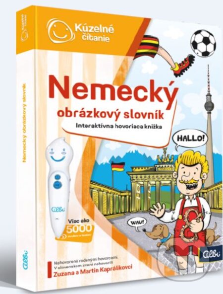 Kniha: Kúzelné čítanie: Nemecký obrázkový slovník (Albi). Albi, 2018 Kniha: Kúzelné čítanie: Nemecký obrázkový slovník (Albi). Albi, 2018
