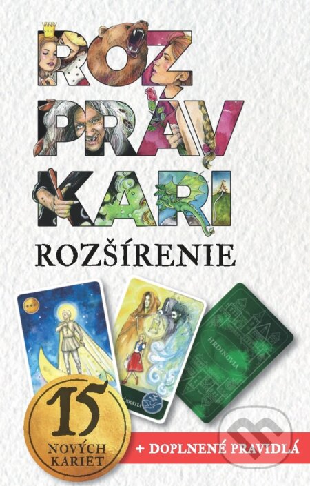 Spoločenská hra: Rozprávkari rozšírenie (Matúš Teplický). 3via, 2018 Spoločenská hra: Rozprávkari rozšírenie (Matúš Teplický). 3via, 2018