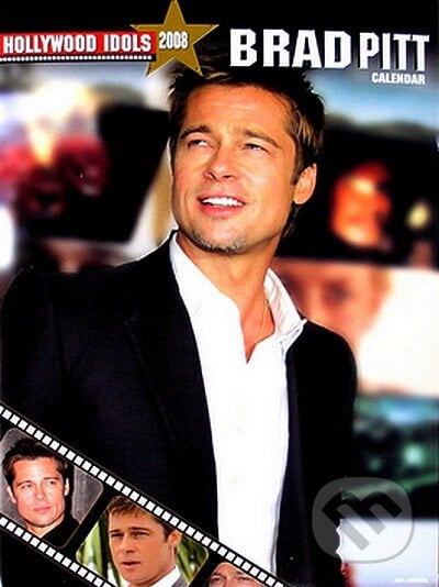 Brad Pitt 2008 - nástěnný kalendář, Cure Pink, 2007