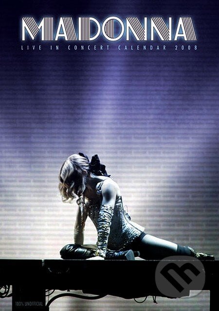 Madonna 2008 - nástěnný kalendář, Cure Pink, 2007