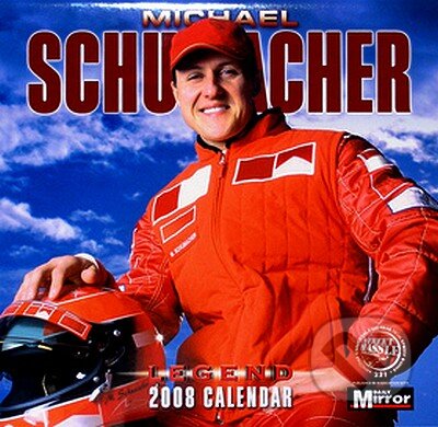 Michael Schumacher 2008 - nástěnný kalendář (Cure Pink). Cure Pink, 2007 Michael Schumacher 2008 - nástěnný kalendář (Cure Pink). Cure Pink, 2007