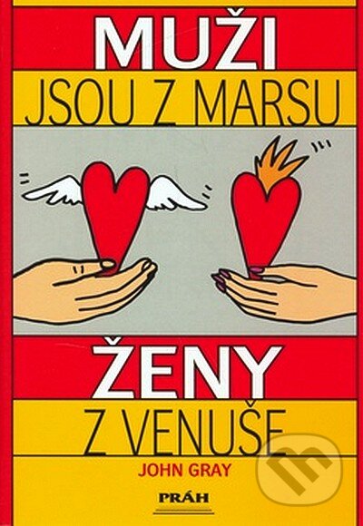 Kniha: Muži jsou z Marsu, ženy z Venuše (John Gray). Práh, 1994 Kniha: Muži jsou z Marsu, ženy z Venuše (John Gray). Práh, 1994