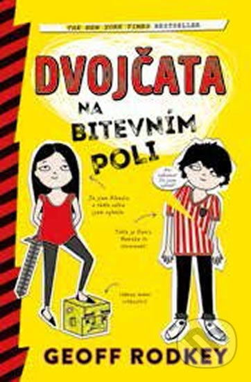 Kniha: Dvojčata na bitevním poli (Geoff Rodkey). Mladá fronta, 2018 Kniha: Dvojčata na bitevním poli (Geoff Rodkey). Mladá fronta, 2018
