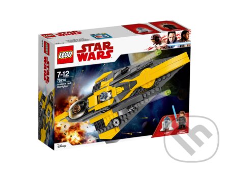 Spoločenská hra: LEGO Star Wars 75214 Anakinov jediský Starfighter (LEGO). LEGO, 2018 Spoločenská hra: LEGO Star Wars 75214 Anakinov jediský Starfighter (LEGO). LEGO, 2018