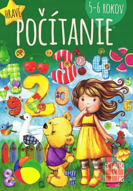 Kniha: Hravé počítanie 5-6 rokov (Dáša Mochňacká a Mária Župová). Taktik, 2018 Kniha: Hravé počítanie 5-6 rokov (Dáša Mochňacká a Mária Župová). Taktik, 2018
