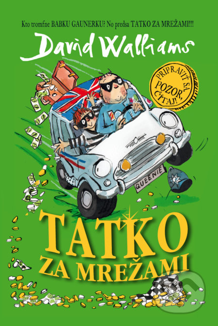Kniha: Tatko za mrežami (David Walliams). Slovart, 2019 Kniha: Tatko za mrežami (David Walliams). Slovart, 2019