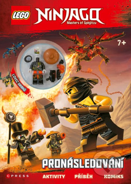 Kniha: LEGO NINJAGO: Pronásledování (CPRESS). CPRESS, 2018 Kniha: LEGO NINJAGO: Pronásledování (CPRESS). CPRESS, 2018