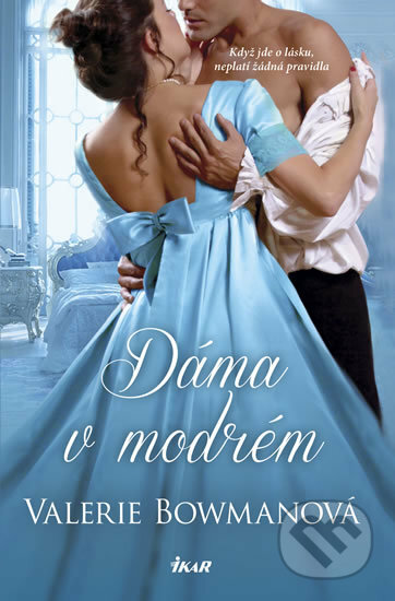 Kniha: Dáma v modrém (Valerie Bowman). Ikar CZ, 2018 Kniha: Dáma v modrém (Valerie Bowman). Ikar CZ, 2018