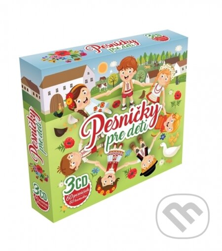 Hudební CD: Pesničky pre deti (3 CD BOX) (Zune Trade). Zune Trade, 2018 Hudební CD: Pesničky pre deti (3 CD BOX) (Zune Trade). Zune Trade, 2018