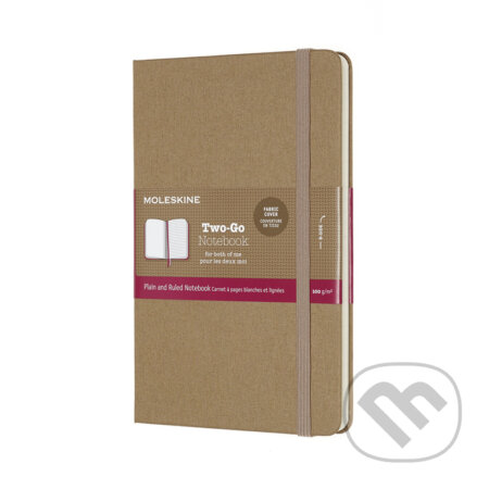 Moleskine - zápisník Two-go hnedý (Moleskine). Moleskine, 2018 Moleskine - zápisník Two-go hnedý (Moleskine). Moleskine, 2018