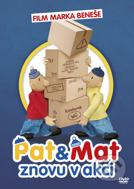 Film: Pat a Mat znovu v akci (Marek Beneš) (DVD). Magicbox, 2018 Film: Pat a Mat znovu v akci (Marek Beneš) (DVD). Magicbox, 2018