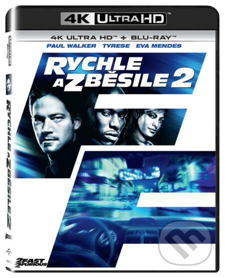 Film: Rychle a zběsile 2 Ultra HD Blu-ray (John Singleton) (UltraHDBlu-ray). Bonton Film, 2018 Film: Rychle a zběsile 2 Ultra HD Blu-ray (John Singleton) (UltraHDBlu-ray). Bonton Film, 2018