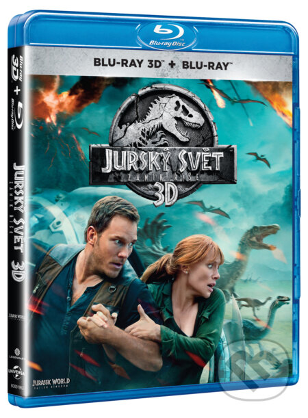 Film: Jurský svet: Zánik ríše 3D (J. A. Bayona a J.A. Bayona) (Blu-ray3D). Bonton Film, 2018 Film: Jurský svet: Zánik ríše 3D (J. A. Bayona a J.A. Bayona) (Blu-ray3D). Bonton Film, 2018
