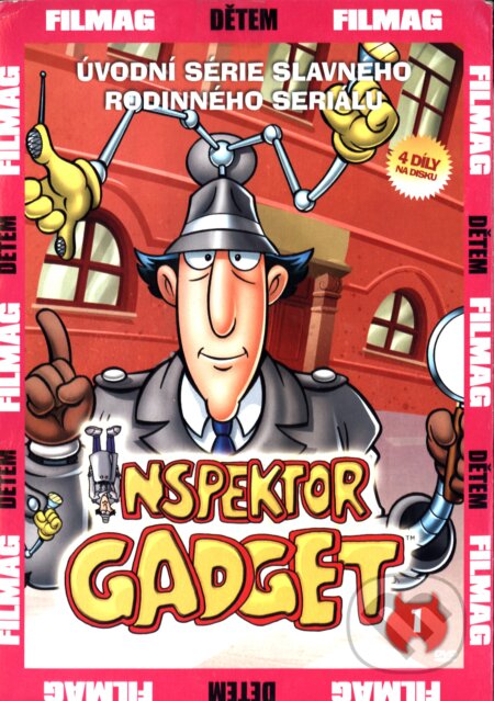 Film: Inšpektor Gadget 1. (Bernard Deyriès a Bruno Bianchi) (DVD). Hollywood, 2018 Film: Inšpektor Gadget 1. (Bernard Deyriès a Bruno Bianchi) (DVD). Hollywood, 2018