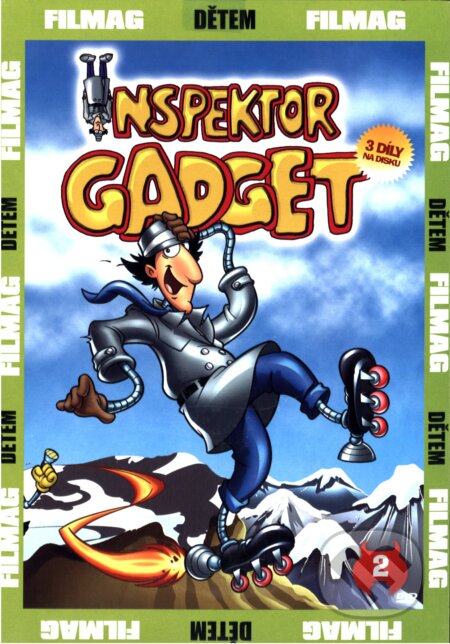Film: Inšpektor Gadget 2. (Bernard Deyriès a Bruno Bianchi) (DVD). Hollywood, 2018 Film: Inšpektor Gadget 2. (Bernard Deyriès a Bruno Bianchi) (DVD). Hollywood, 2018