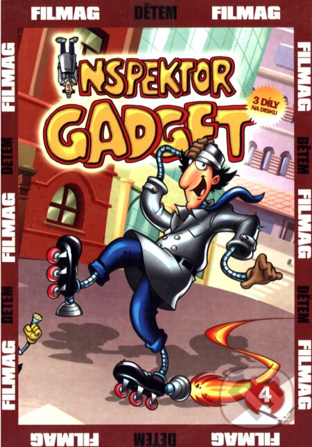 Film: Inšpektor Gadget 4. (Bernard Deyriès a Bruno Bianchi) (DVD). Hollywood, 2018 Film: Inšpektor Gadget 4. (Bernard Deyriès a Bruno Bianchi) (DVD). Hollywood, 2018