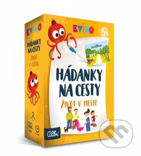 Kniha: Kvído Hádanky na cesty Život v meste (Albi). Albi, 2018 Kniha: Kvído Hádanky na cesty Život v meste (Albi). Albi, 2018