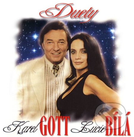 Hudobné CD: Karel Gott & Lucie Bílá: Duety (Hudobné albumy). Hudobné albumy, 2018 Hudobné CD: Karel Gott & Lucie Bílá: Duety (Hudobné albumy). Hudobné albumy, 2018
