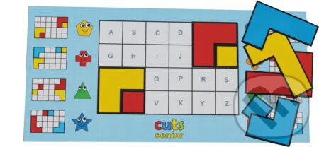 Spoločenská hra: Hlavolam Cuts pre Seniorov (KUK Benešov). KUK Benešov, 2018 Spoločenská hra: Hlavolam Cuts pre Seniorov (KUK Benešov). KUK Benešov, 2018