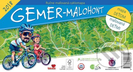 Ručne maľovaná cyklomapa Gemer-Malohont (CBS). CBS, 2018 Ručne maľovaná cyklomapa Gemer-Malohont (CBS). CBS, 2018