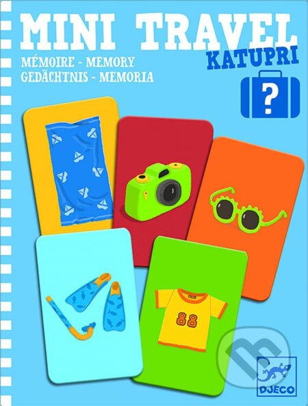 Spoločenská hra: MINI TRAVEL - Katupri (Djeco). Djeco, 2019 Spoločenská hra: MINI TRAVEL - Katupri (Djeco). Djeco, 2019