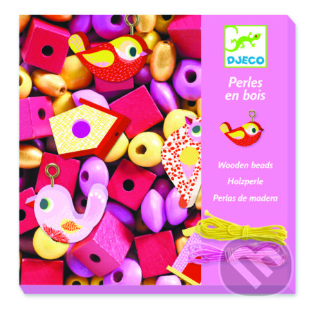 Spoločenská hra: Drevené koráliky - Vtáčiky (Djeco). Djeco, 2019 Spoločenská hra: Drevené koráliky - Vtáčiky (Djeco). Djeco, 2019