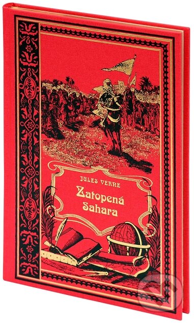 Kniha: Zatopená Sahara (Jules Verne). Nakladatelství Josef Vybíral, 2018 Kniha: Zatopená Sahara (Jules Verne). Nakladatelství Josef Vybíral, 2018