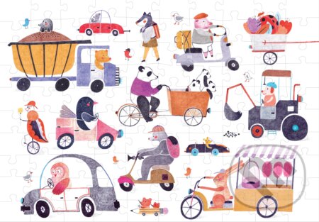 Puzzle: Simona Čechová: Ráno v meste (Simona Čechová). Pucle, 2018 Puzzle: Simona Čechová: Ráno v meste (Simona Čechová). Pucle, 2018