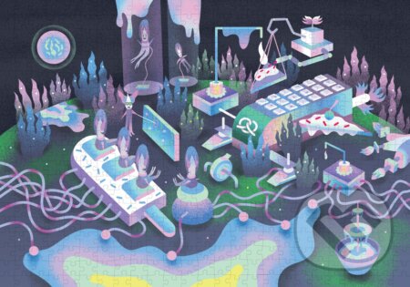 Puzzle: Sylvia Kršiaková: Planétka Cukria (Sylvia Kršiaková). Pucle, 2018 Puzzle: Sylvia Kršiaková: Planétka Cukria (Sylvia Kršiaková). Pucle, 2018