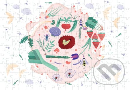 Puzzle: Zuzana Bartová: Jarná záhrada (Zuzana Bartová). Pucle, 2018 Puzzle: Zuzana Bartová: Jarná záhrada (Zuzana Bartová). Pucle, 2018