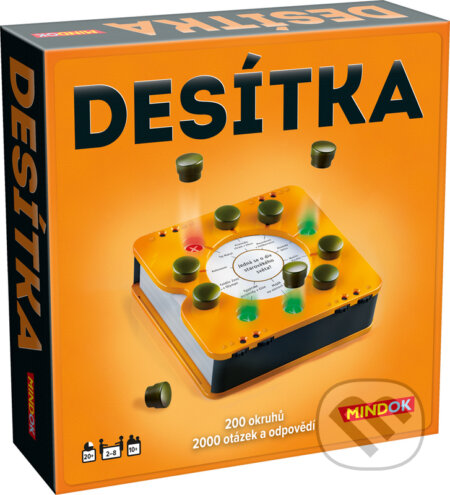 Společenská hra: Desítka (Mindok). Mindok, 2018 Společenská hra: Desítka (Mindok). Mindok, 2018