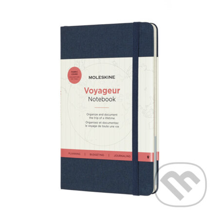 Moleskine - zápisník Voyageur (Moleskine). Moleskine, 2018 Moleskine - zápisník Voyageur (Moleskine). Moleskine, 2018