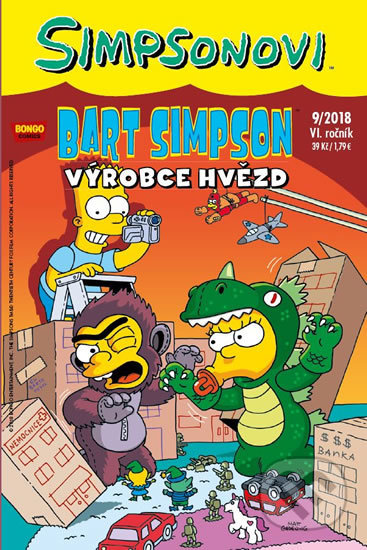 Kniha: Bart Simpson: Výrobce hvězd (Matt Groening). Crew, 2018 Kniha: Bart Simpson: Výrobce hvězd (Matt Groening). Crew, 2018