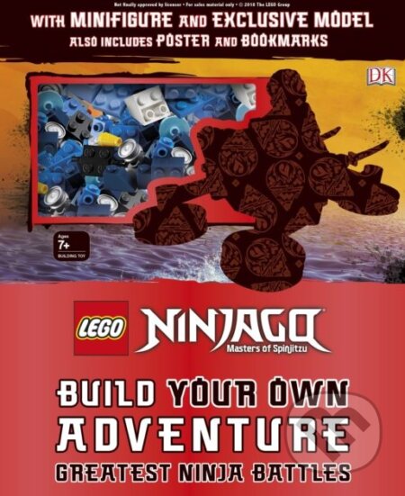 Kniha: LEGO NINJAGO Build Your Own Adventure (Dorling Kindersley). Dorling Kindersley, 2018 Kniha: LEGO NINJAGO Build Your Own Adventure (Dorling Kindersley). Dorling Kindersley, 2018