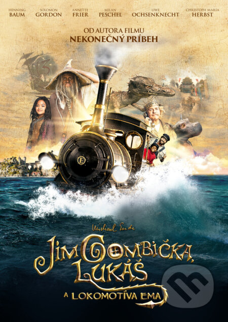 Film: Jim Gombička, Lukáš a lokomotíva Ema (Dennis Gansel) (DVD). Magicbox, 2018 Film: Jim Gombička, Lukáš a lokomotíva Ema (Dennis Gansel) (DVD). Magicbox, 2018